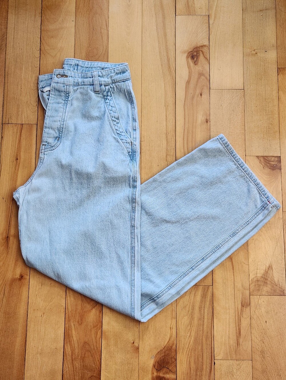 Xirena Baylor Wide Leg Chambray Pants - 24